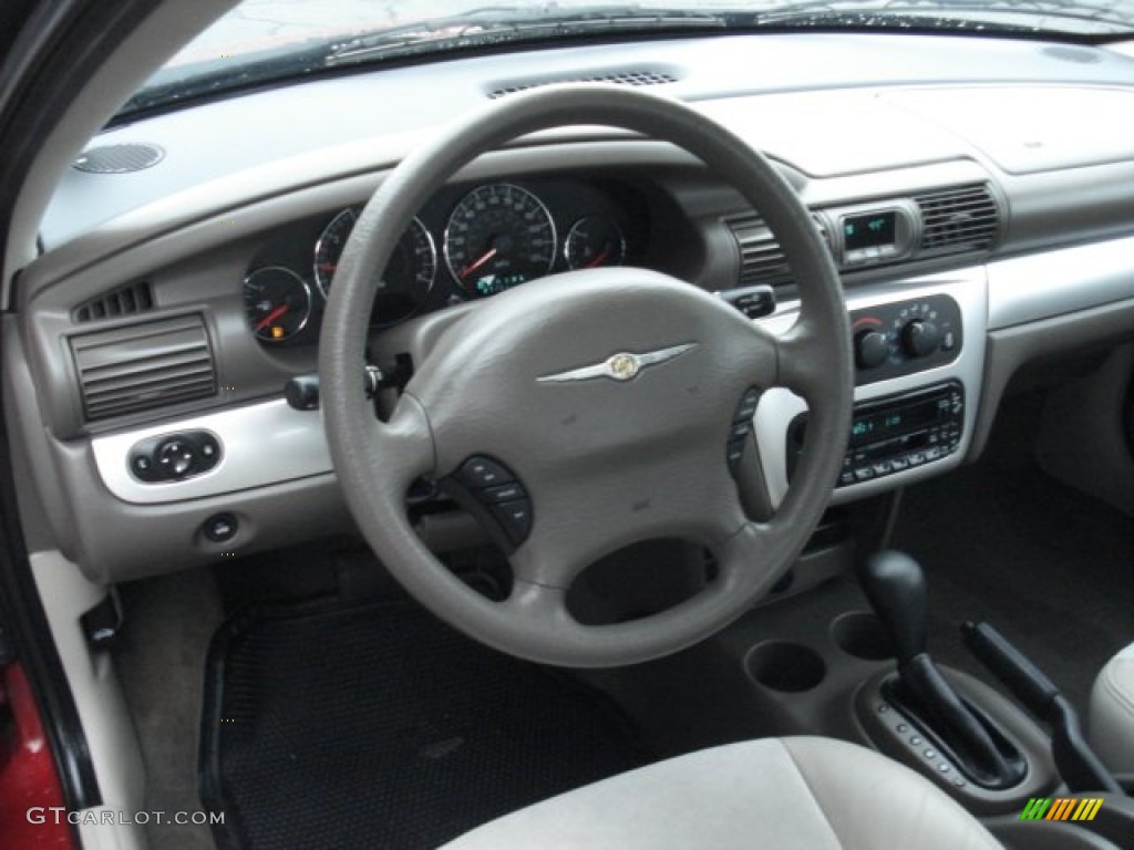 2005 Chrysler Sebring Touring Sedan Light Taupe Dashboard Photo #73025957