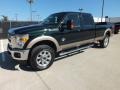 Green Gem Metallic 2012 Ford F350 Super Duty Lariat Crew Cab 4x4 Exterior