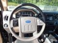 2012 Ford F350 Super Duty Adobe Interior Steering Wheel Photo