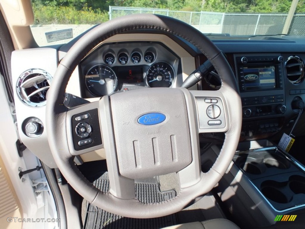 2012 Ford F450 Super Duty Lariat Crew Cab 4x4 Dually Steering Wheel Photos