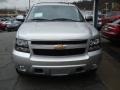 2013 Silver Ice Metallic Chevrolet Suburban LT 4x4  photo #3