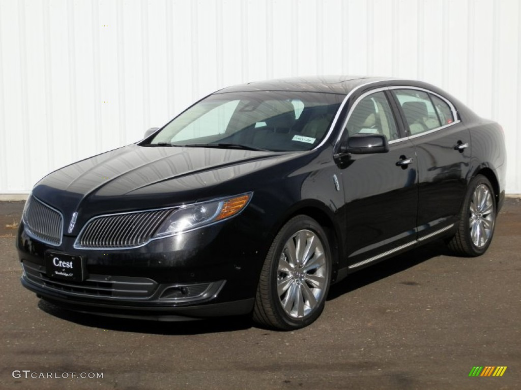 Tuxedo Black 2013 Lincoln MKS EcoBoost AWD Exterior Photo #73027688