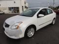 2011 Aspen White Nissan Sentra 2.0 S  photo #2