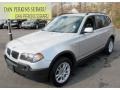 Titanium Silver Metallic 2005 BMW X3 2.5i