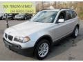 2005 Titanium Silver Metallic BMW X3 2.5i  photo #1