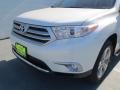 2013 Blizzard White Pearl Toyota Highlander Limited  photo #9