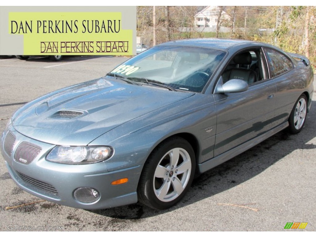 2006 GTO Coupe - Cyclone Gray Metallic / Black photo #1