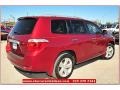 2008 Salsa Red Pearl Toyota Highlander Limited  photo #7