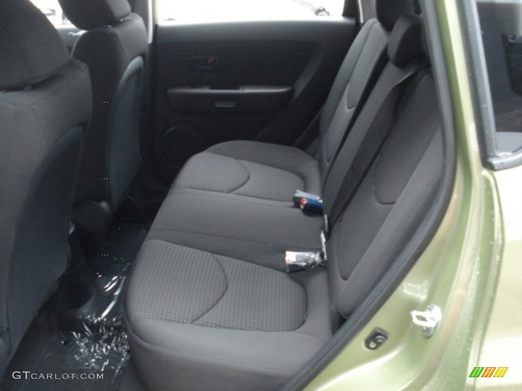 Black Cloth Interior 2013 Kia Soul 1.6 Photo #73029163