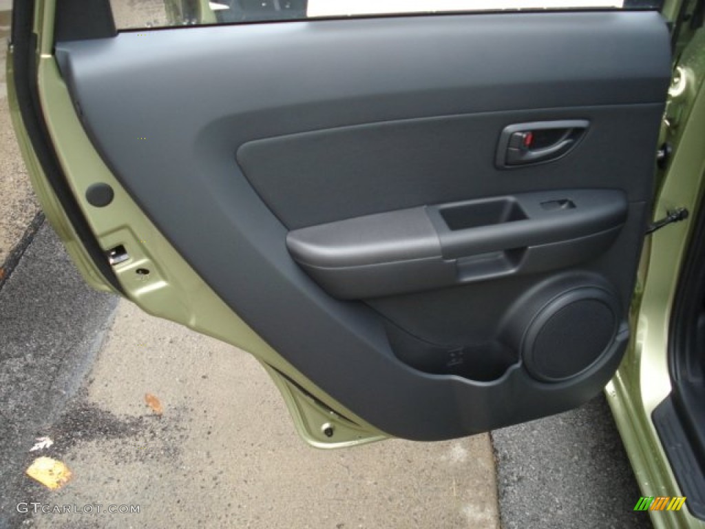 2013 Kia Soul 1.6 Black Cloth Door Panel Photo #73029182