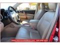 2008 Salsa Red Pearl Toyota Highlander Limited  photo #13