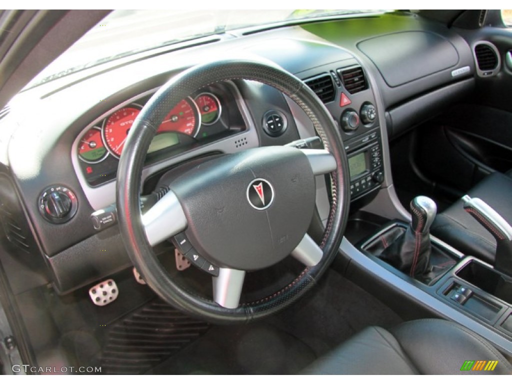 2006 GTO Coupe - Cyclone Gray Metallic / Black photo #12