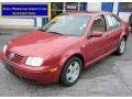 2000 Canyon Red Metallic Volkswagen Jetta GLS Sedan #72991352