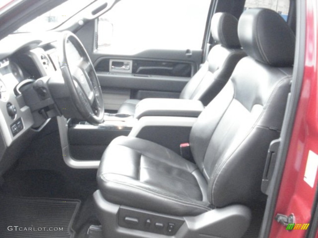 2010 Ford F150 FX4 SuperCab 4x4 Front Seat Photo #73029988