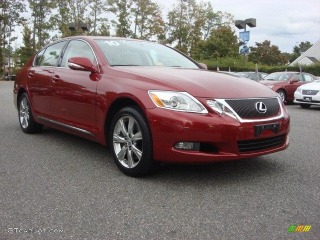 Matador Red Mica 2010 Lexus GS 350 AWD Exterior Photo #73030201