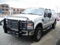 Oxford White - F350 Super Duty XLT Crew Cab 4x4 Photo No. 4