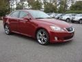 2009 Matador Red Mica Lexus IS 250  photo #2