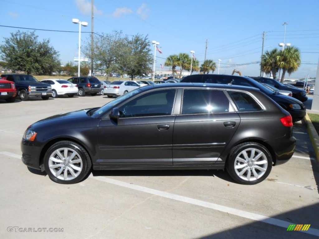 Lava Grey Pearl Effect 2009 Audi A3 2.0T quattro Exterior Photo #73031281
