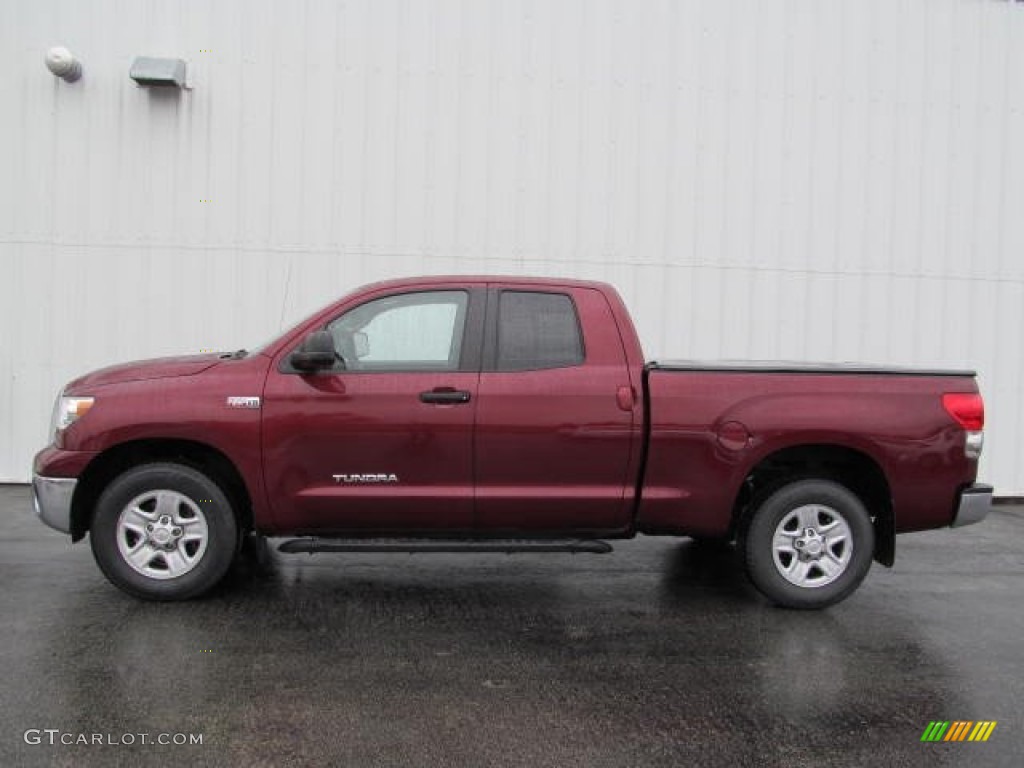 Salsa Red Pearl 2008 Toyota Tundra Double Cab 4x4 Exterior Photo #73031371