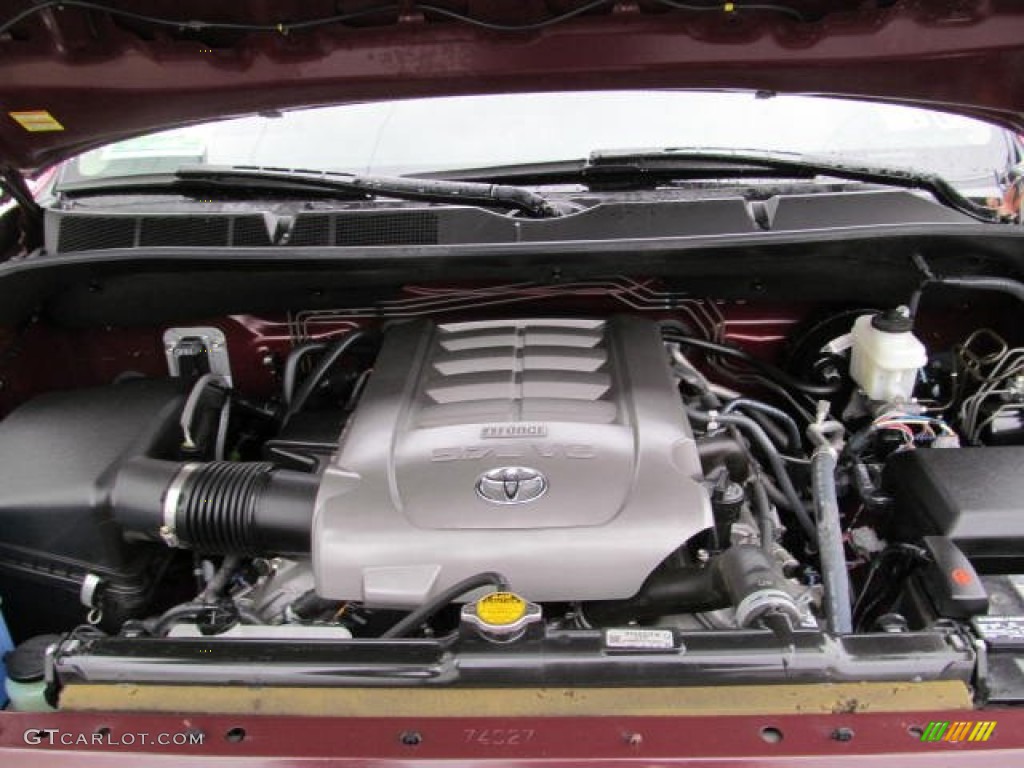 2008 Toyota Tundra Double Cab 4x4 5.7 Liter DOHC 32-Valve VVT V8 Engine Photo #73031542