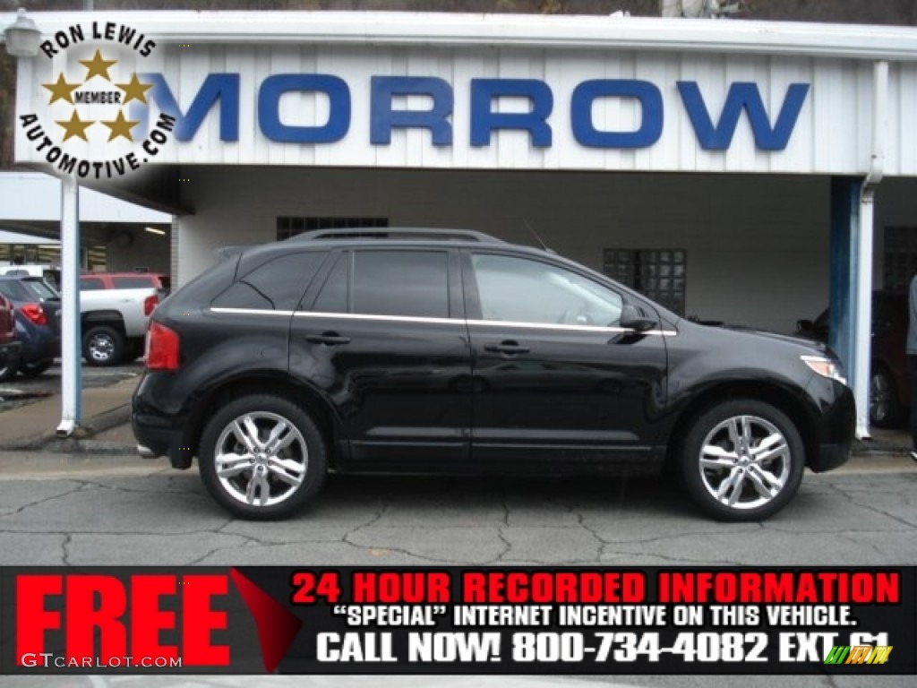 2012 Edge Limited AWD - Black / Medium Light Stone photo #1