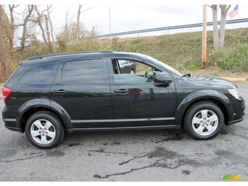 Brilliant Black Crystal Pearl 2012 Dodge Journey SXT AWD Exterior Photo #73031809