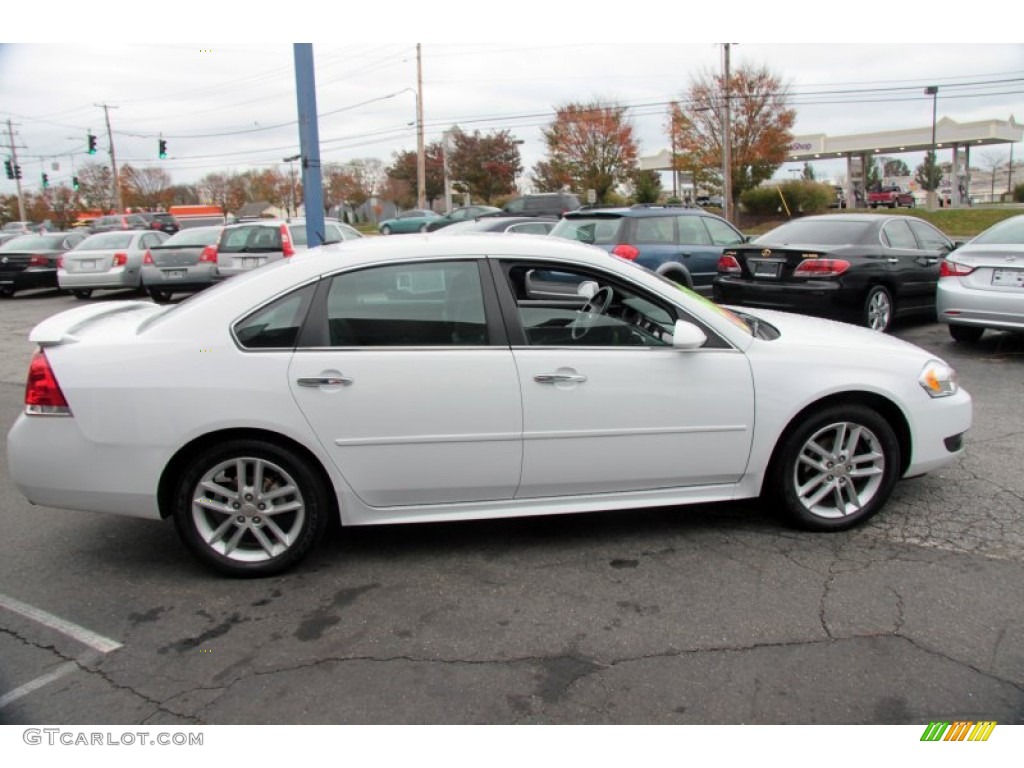 2012 Impala LTZ - Summit White / Ebony photo #4