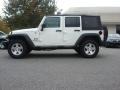 Stone White - Wrangler Unlimited X 4x4 Photo No. 6