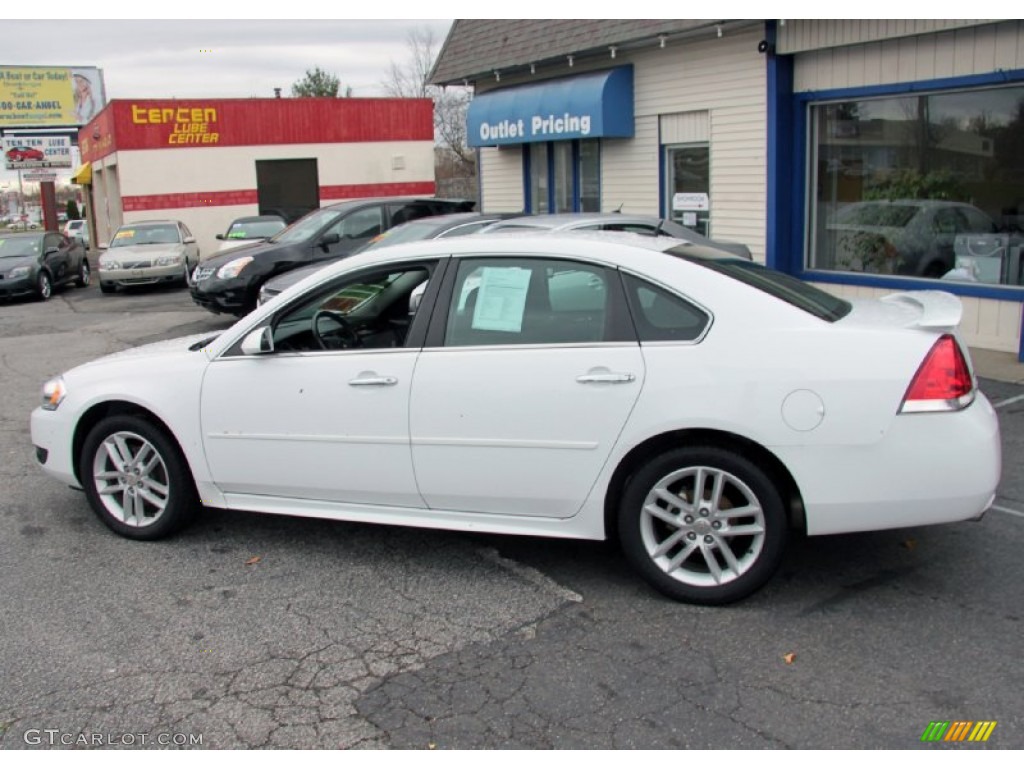 2012 Impala LTZ - Summit White / Ebony photo #11