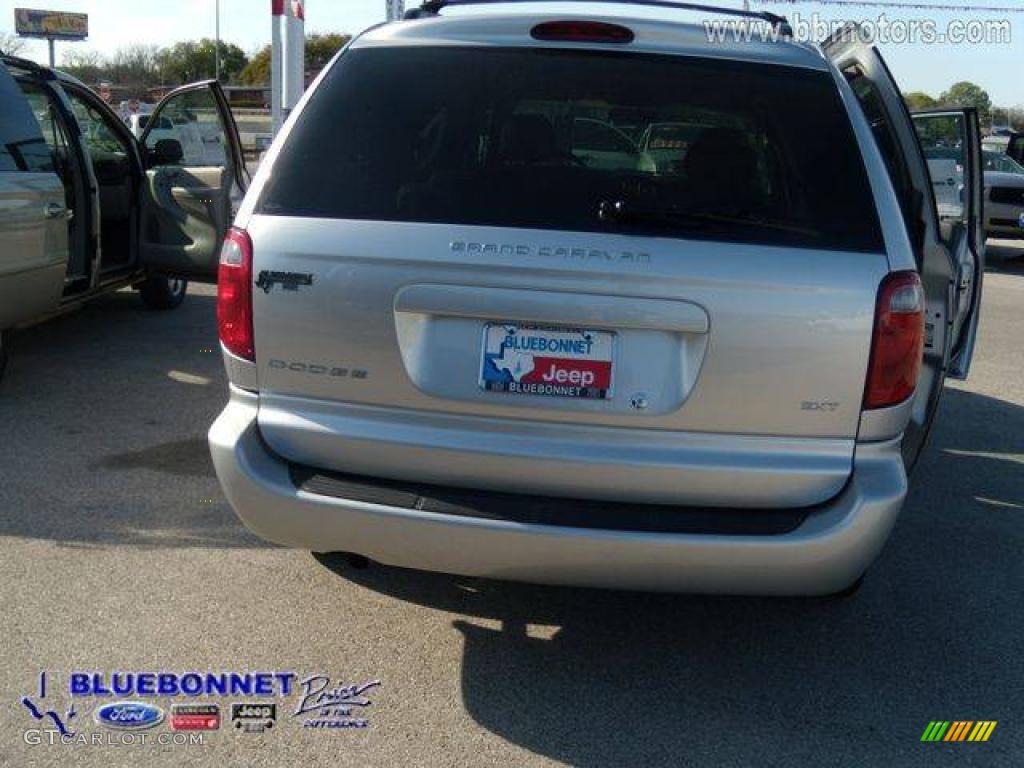 2006 Grand Caravan SXT - Bright Silver Metallic / Medium Slate Gray photo #35