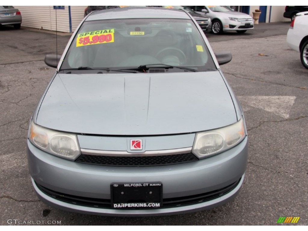 2003 ION 2 Sedan - Silver Blue / Gray photo #2