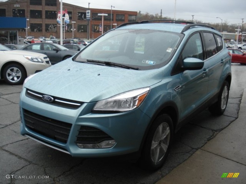 2013 Escape SE 2.0L EcoBoost 4WD - Frosted Glass Metallic / Charcoal Black photo #4