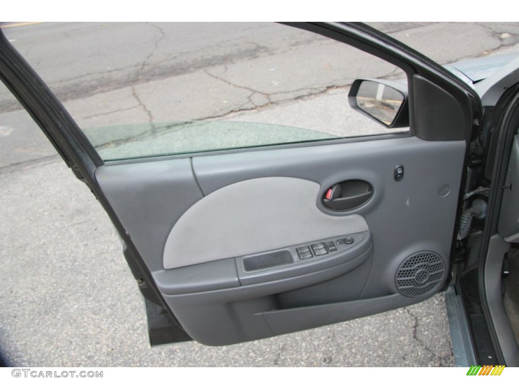 2003 ION 2 Sedan - Silver Blue / Gray photo #17