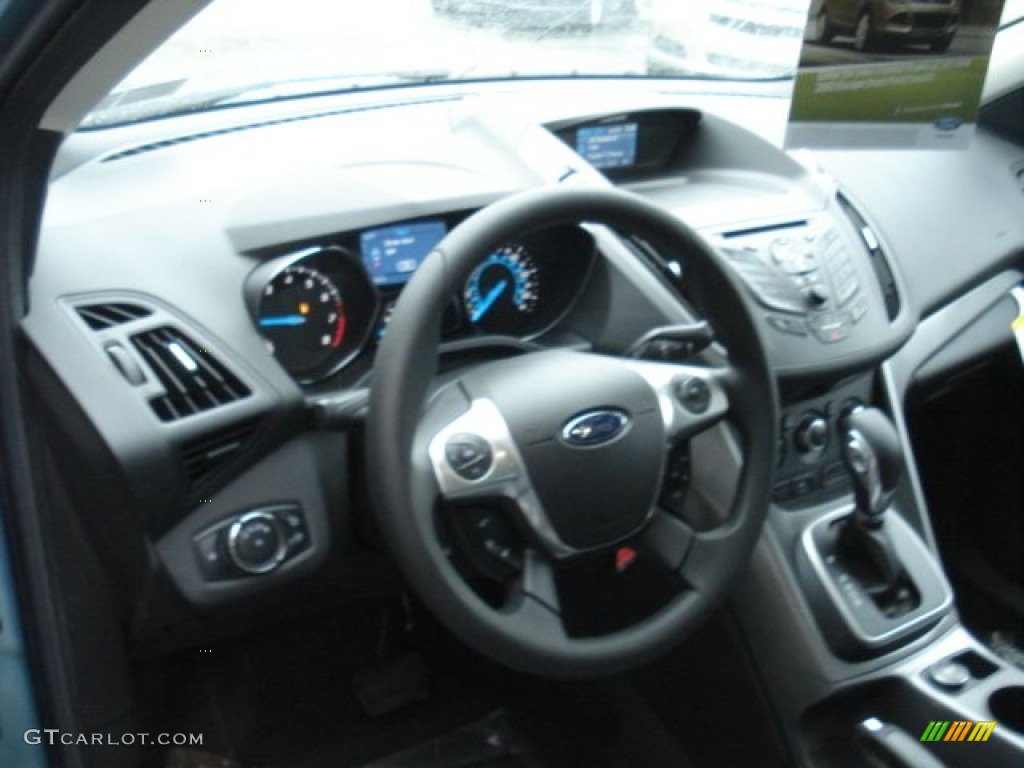 2013 Escape SE 2.0L EcoBoost 4WD - Frosted Glass Metallic / Charcoal Black photo #10