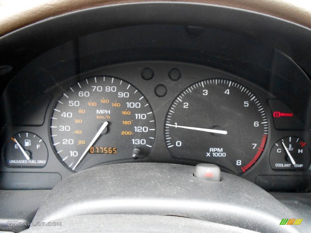 1999 Saturn S Series SW2 Wagon Gauges Photos