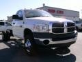 2007 Bright White Dodge Ram 3500 SLT Regular Cab Dually Chassis  photo #1