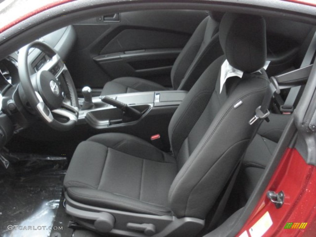 Charcoal Black Interior 2013 Ford Mustang GT Coupe Photo #73034542