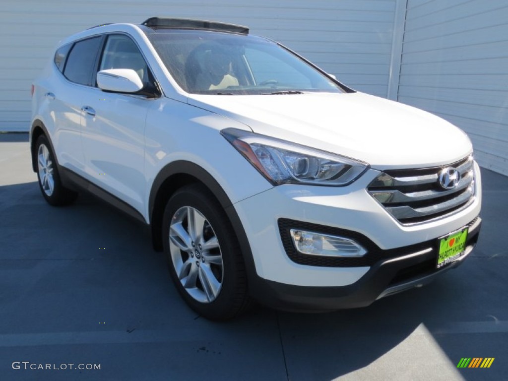 Frost White Pearl 2013 Hyundai Santa Fe Sport 2.0T Exterior Photo #73035003