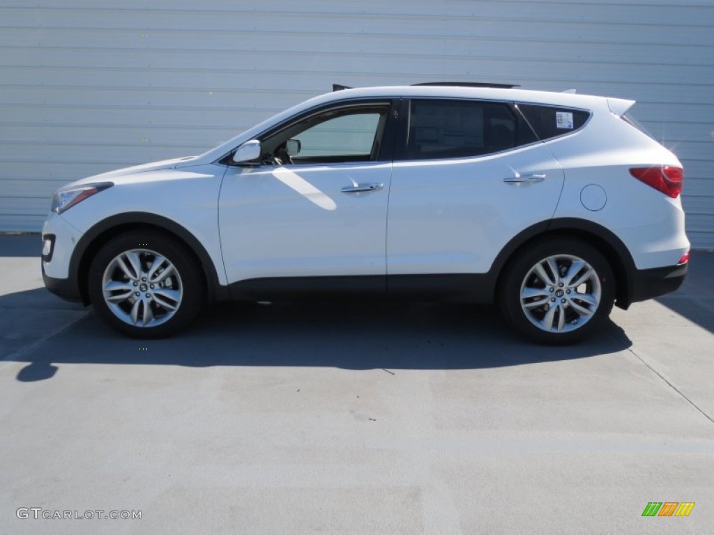 Frost White Pearl 2013 Hyundai Santa Fe Sport 2.0T Exterior Photo #73035092