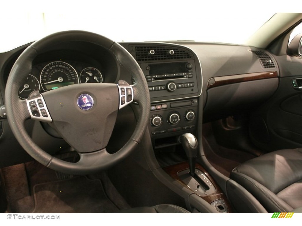 2011 Saab 9-3 2.0T Sport Sedan Black Dashboard Photo #73035239