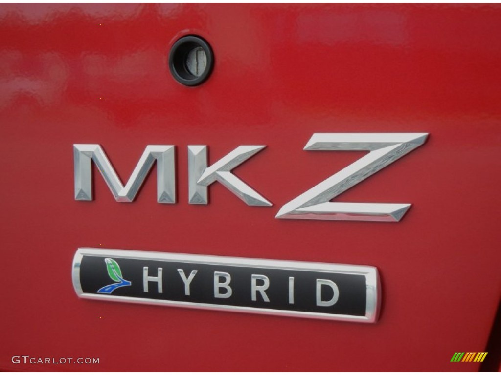 2012 MKZ Hybrid - Red Candy Metallic / Light Camel photo #4