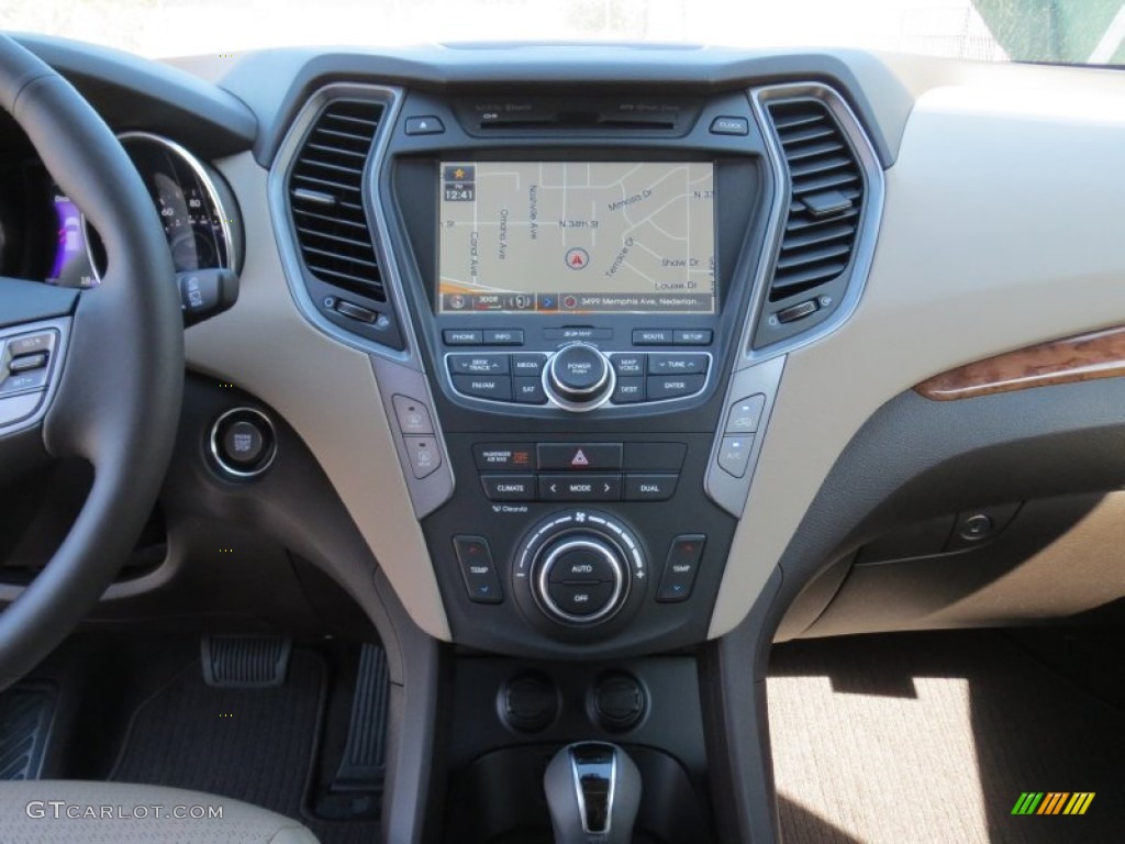 2013 Hyundai Santa Fe Sport 2.0T Beige Dashboard Photo #73035531