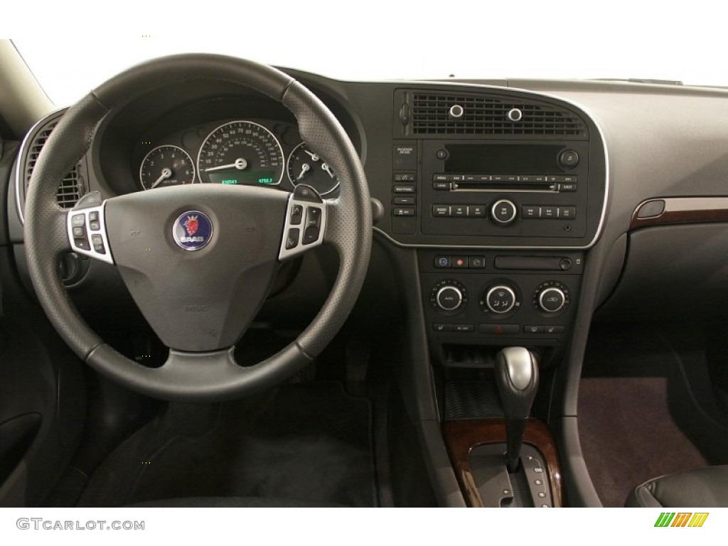 2011 Saab 9-3 2.0T Sport Sedan Black Dashboard Photo #73035539