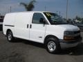 Summit White 2006 Chevrolet Express 2500 Cargo Van Exterior