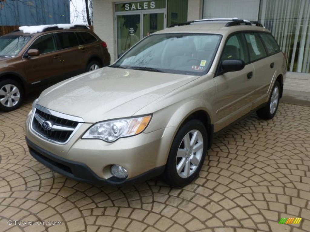 2009 Outback 2.5i Special Edition Wagon - Harvest Gold Metallic / Warm Ivory photo #3