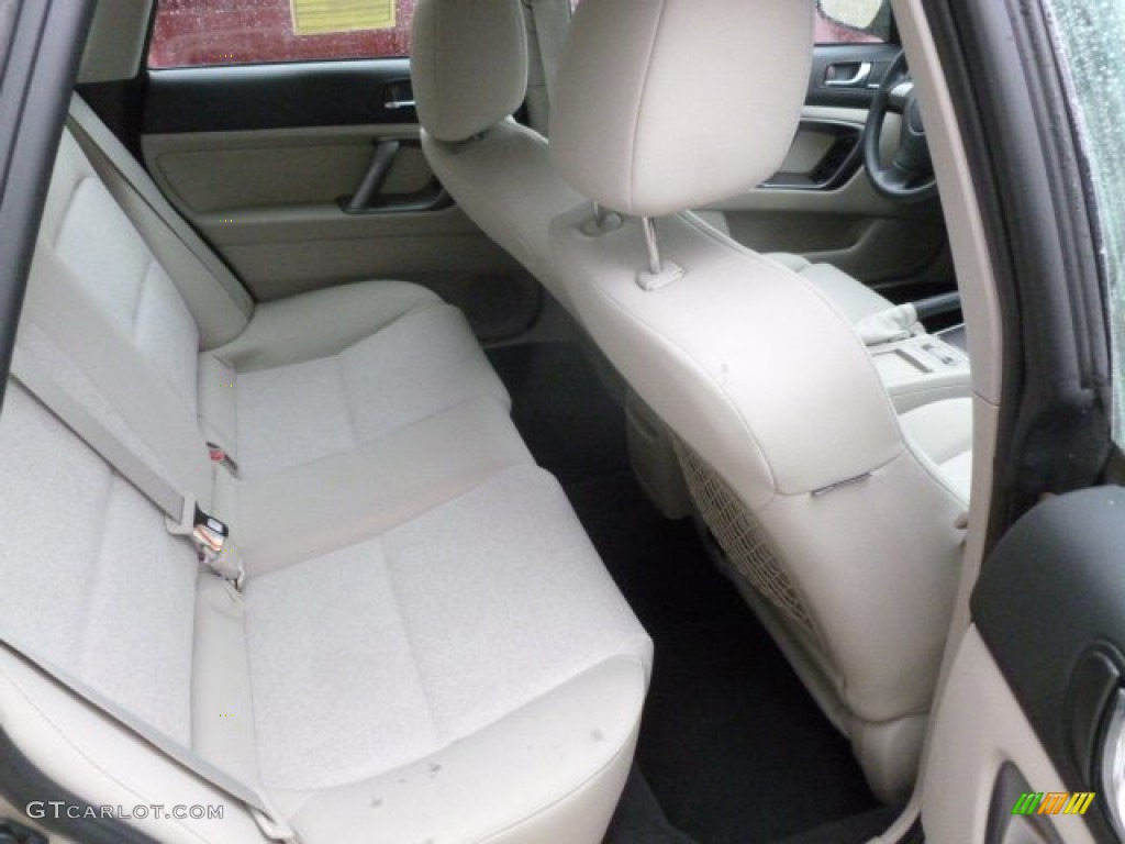 2009 Subaru Outback 2.5i Special Edition Wagon Rear Seat Photo #73036735