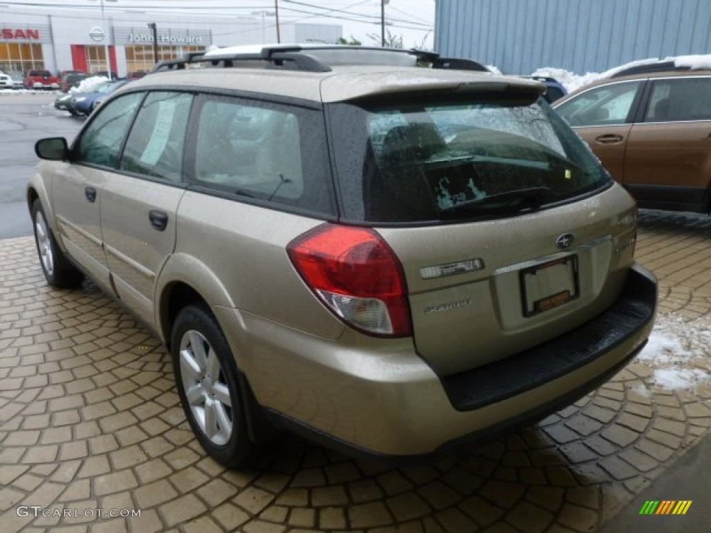2009 Outback 2.5i Special Edition Wagon - Harvest Gold Metallic / Warm Ivory photo #8