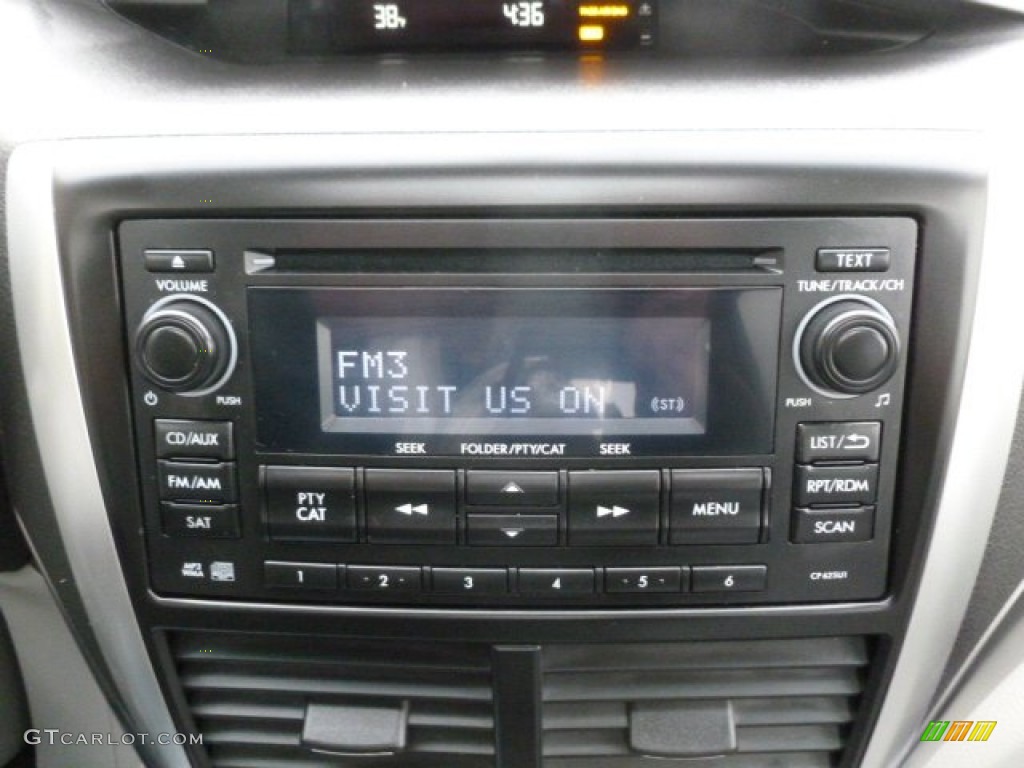 2011 Subaru Forester 2.5 X Audio System Photo #73037400