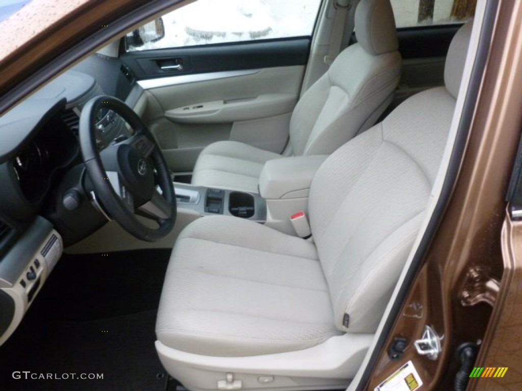2011 Outback 2.5i Premium Wagon - Caramel Bronze Pearl / Warm Ivory photo #7