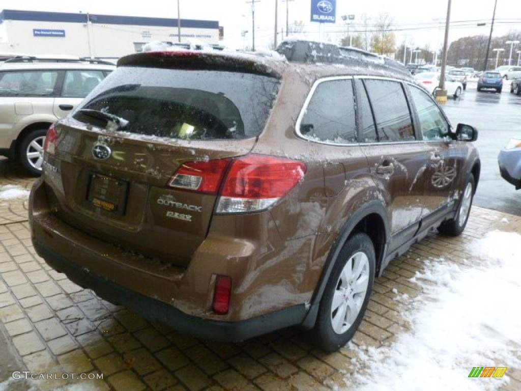 2011 Outback 2.5i Premium Wagon - Caramel Bronze Pearl / Warm Ivory photo #11